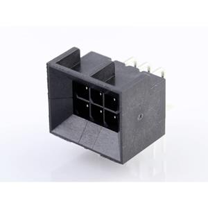 Molex Einbau-Stiftleiste (Standard) Polzahl Gesamt 6 Rastermaß: 3mm 444280601 Tray