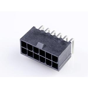 Molex 469911012 Male behuizing (board) Inhoud: 1 stuk(s) Tray