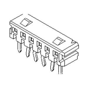 Molex 524181410 Female header, inbouw (standaard) Inhoud: 1 stuk(s) Tray