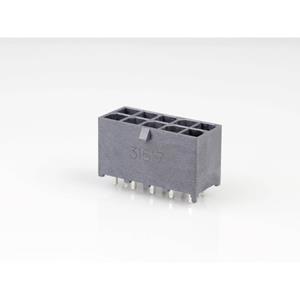 Molex 768290110 Male header, inbouw (standaard) Totaal aantal polen: 10 Rastermaat: 5.70 mm Inhoud: 1 stuk(s) Tray