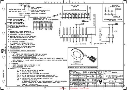 FCI 77313-122-08LF Inhoud: 1 stuk(s) Bag