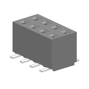 Molex 873401096 Female header, inbouw (standaard) Inhoud: 1000 stuk(s) Tape on Full reel