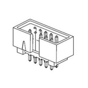 Molex 918160024 Male header, inbouw (standaard) Inhoud: 1 stuk(s)