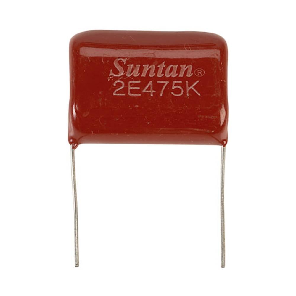 Suntan TS02002E475KSB0I0R 1 stuk(s) Foliecondensator 4.7 µF 250 V 10 % 27.5 mm (l x b) 13 mm x 30.5 mm
