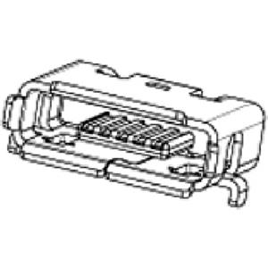 Molex Micro USB Bus 475900001  1 stuk(s)