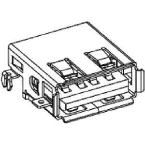 Molex Universal Serial Bus Buchse Rechtwinklig 482580001 Inhalt