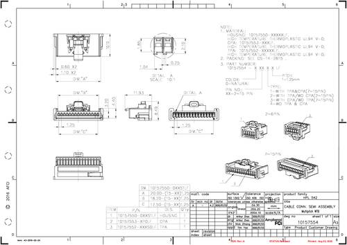 FCI 10157554-00621LF Inhoud: 1 stuk(s) Bulk