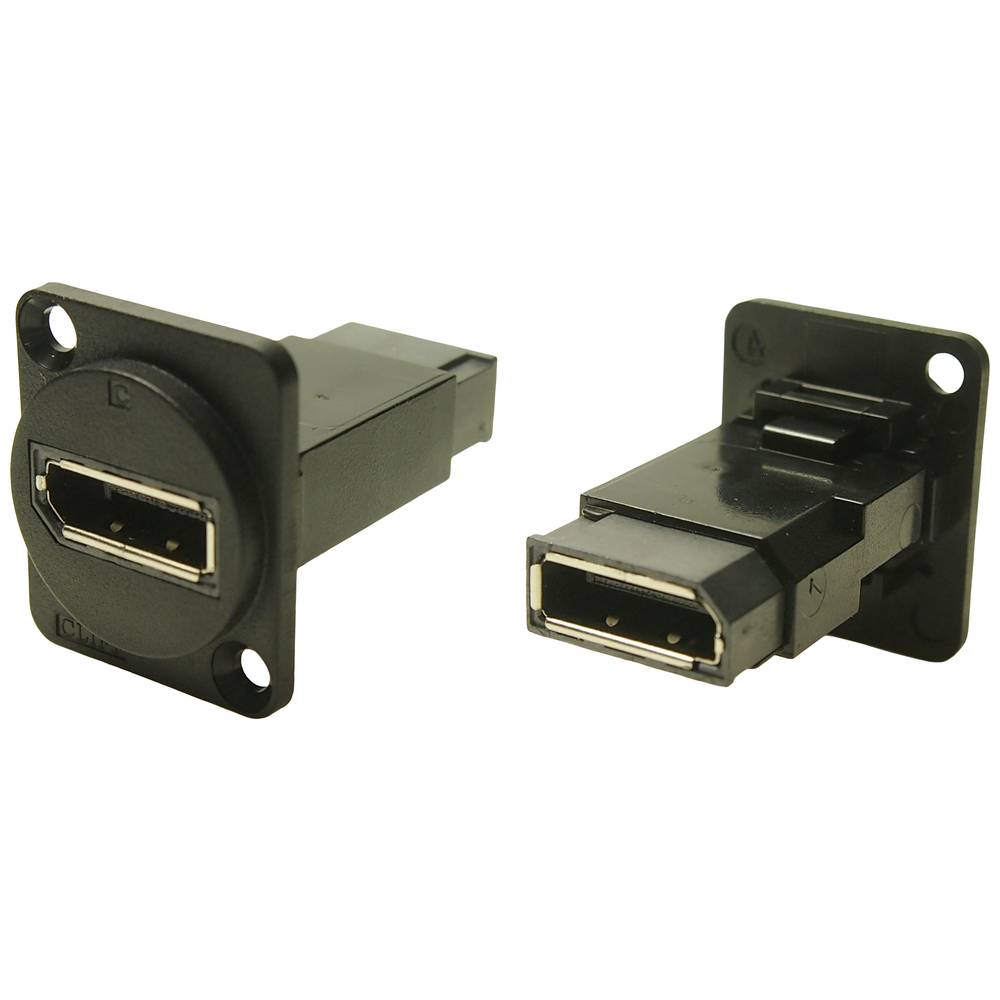 Cliff FT DISPLAYPORT F-F CSK Adapter, Buchse, Einbau DisplayPort Buchse - DisplayPort Buchse CP30233