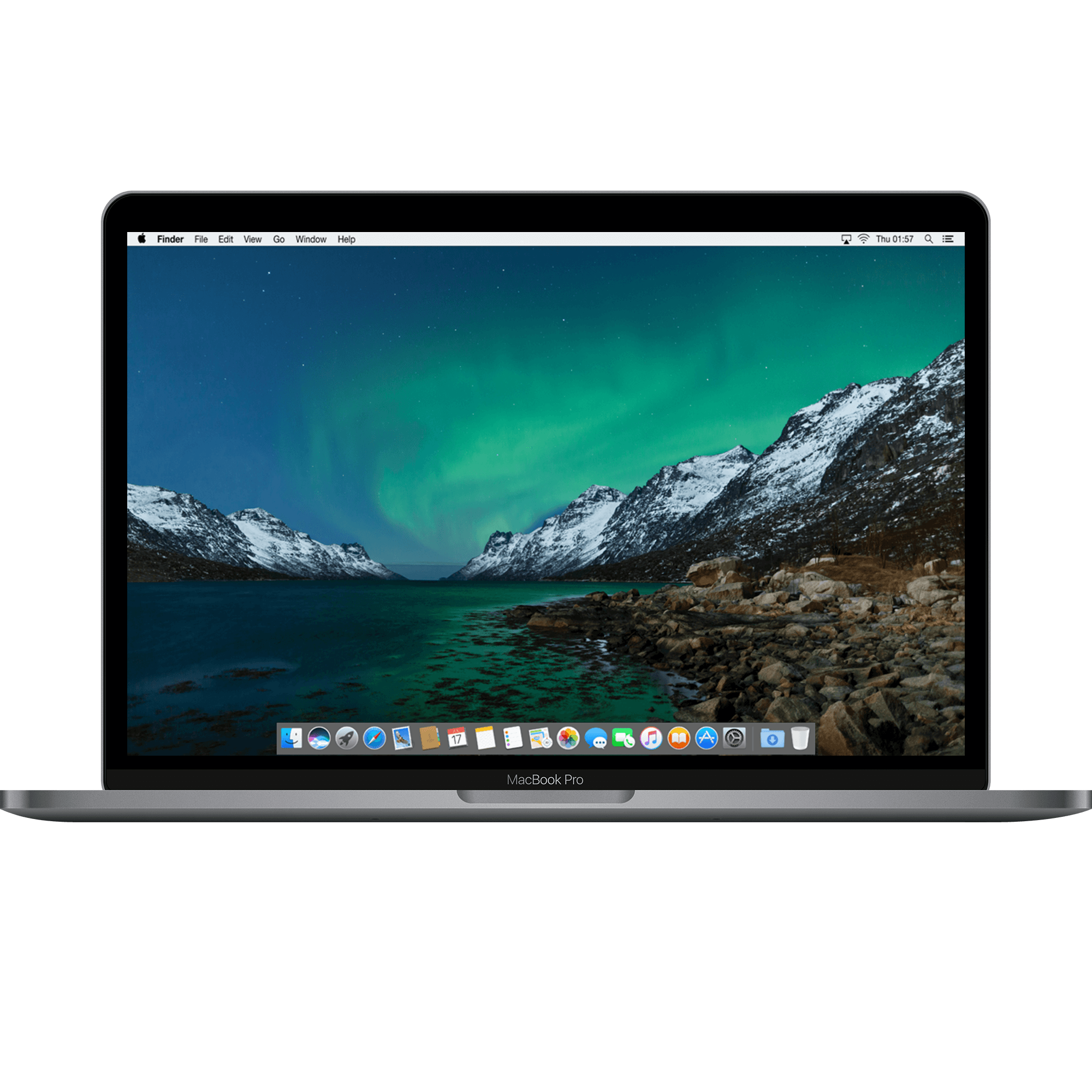 MacBook Pro 15-inch Touchbar Hexa Core i7 2.2 16GB 256gb