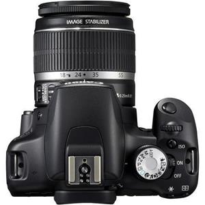 Canon Spiegelreflexcamera -  EOS 500D Zwart + Lens  EF-S 18-55mm f/3.5-5.6 IS II