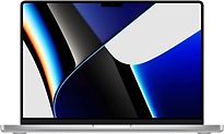 Apple MacBook Pro met Touch ID 14.2 (Liquid Retina XDR Display) 3.2 GHz M1 Pro Chip (8-Core CPU, 14-Core GPU) 16 GB RAM 512 GB SSD [Late 2021, Duitse toetsenbordindeling, QWERTZ] zilver - refurbished