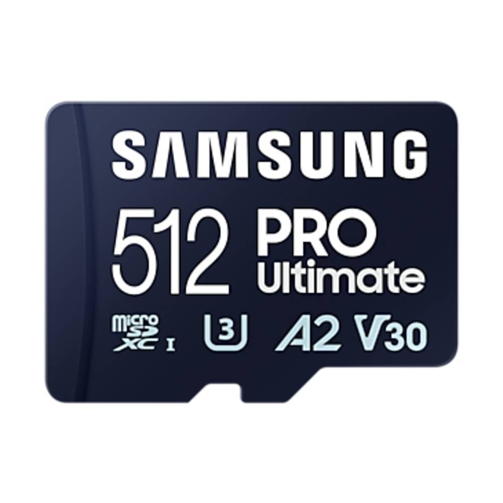 Samsung PRO Ultimate microSD-Karte 512GB Class 3 UHS-I , v30 Video Speed Class, A2 Application Perfo