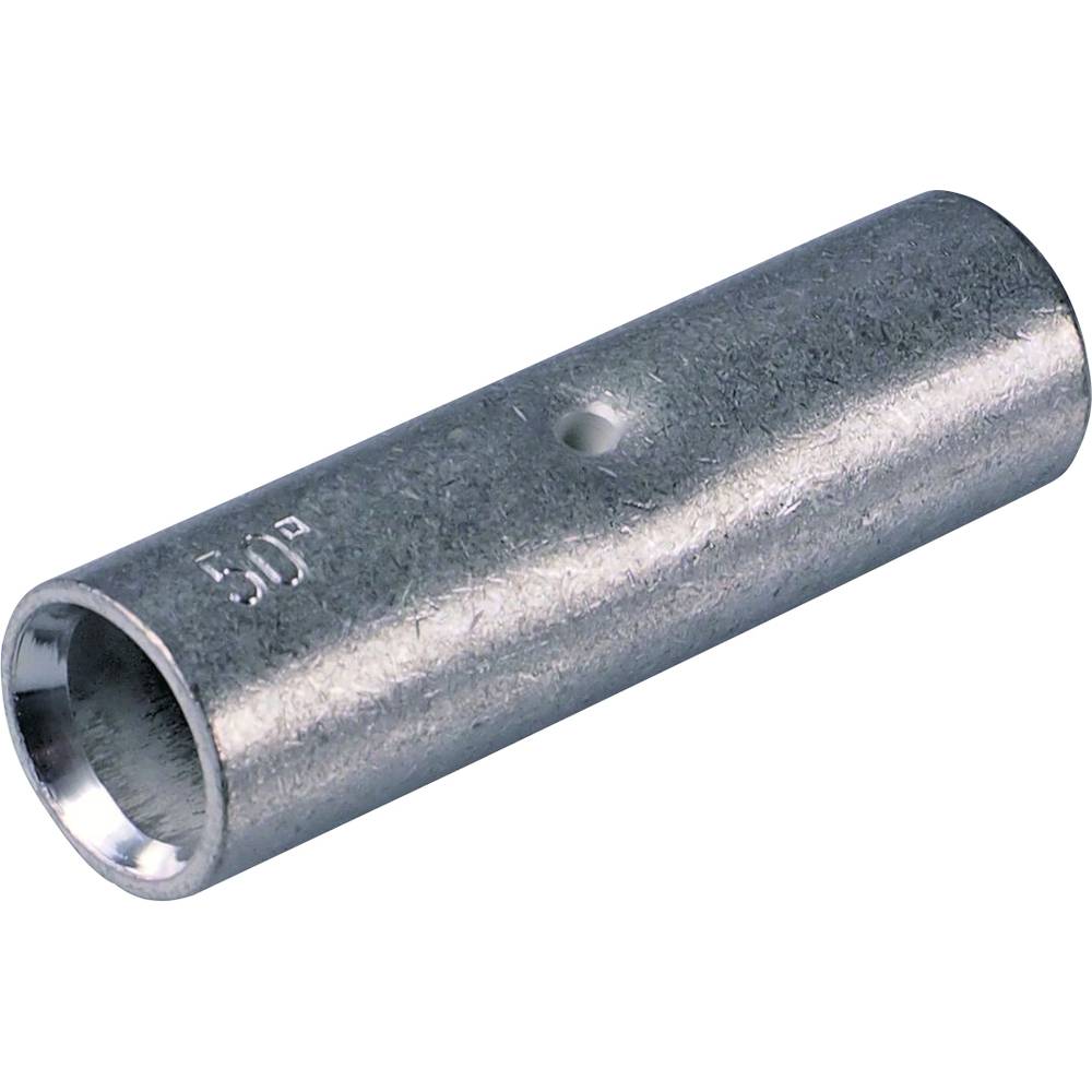 Helukabel 907820 Stootverbinder 50.00 mm² Ongeïsoleerd Zilver 50 stuk(s)
