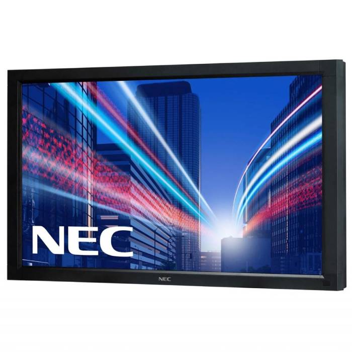 NEC V462 - 46 inch - 1920x1080 - DP - DVI - HDMI - VGA - Zonder voet - Zwart