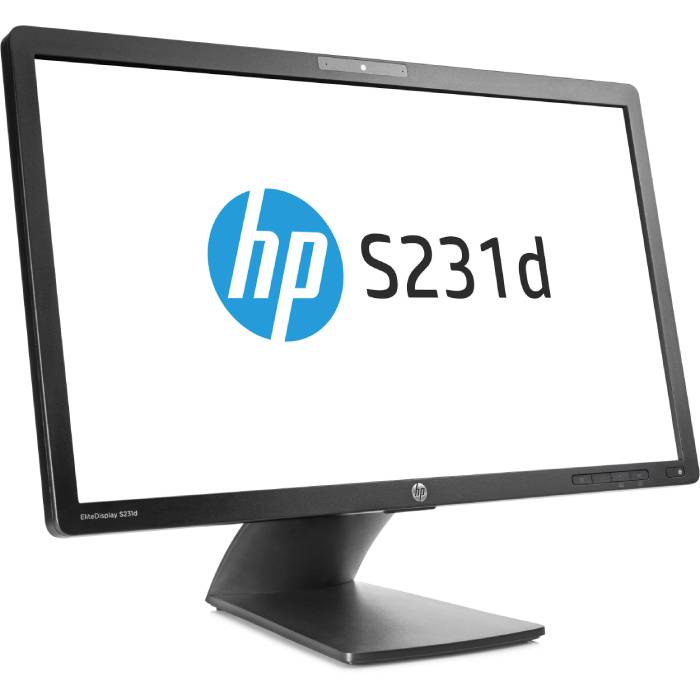 HP S231d - 23 inch - 1920x1080 - Zwart