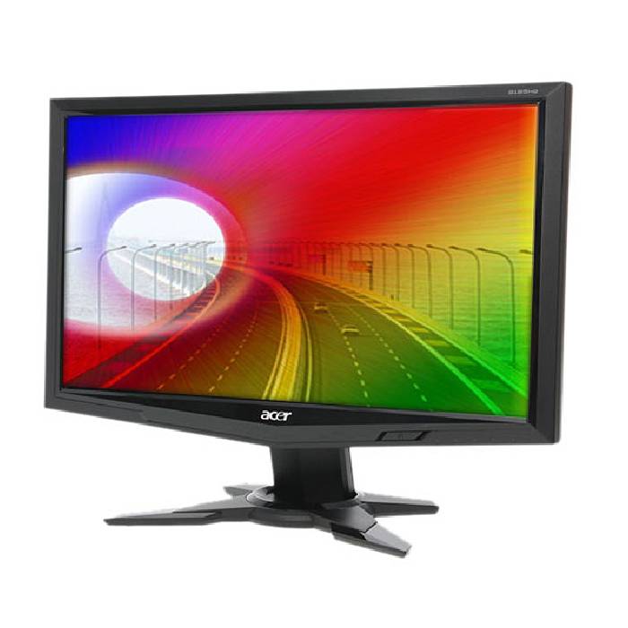 Acer G195HQV - 19 inch - 1366x768 - Zwart
