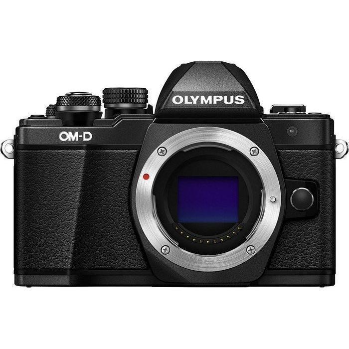 Olympus Hybride camera  OM-D E-M10 II Body Alleen - Zwart