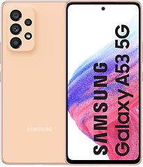 Samsung Galaxy A53 5G Dual SIM 256GB oranje - refurbished