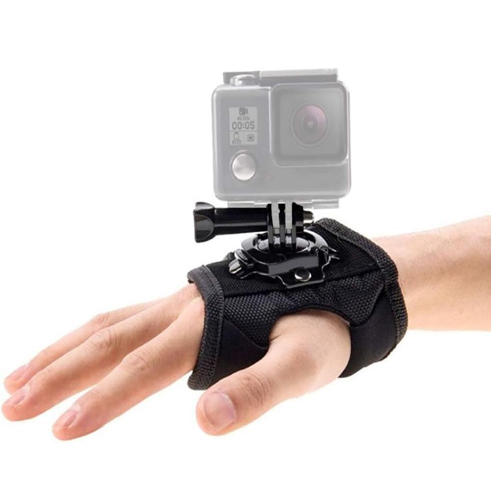 PHYUN-autoparts Hand Mount Wrist Strap For GoPro Hero12 Hero 12 11 10 DJI OSMO