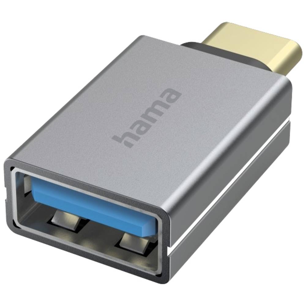 Hama USB 3.2 Gen 1 (USB 3.0) Adapter [1x USB 3.2 Gen 1 stekker C (USB 3.0) - 1x USB 3.2 Gen 1 bus A (USB 3.0)]