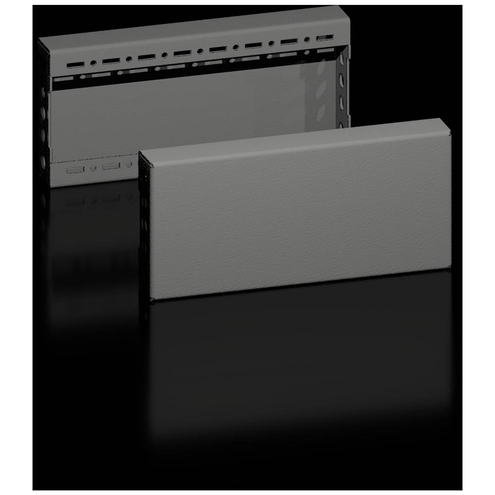 Rittal VX Sockel-Blende, seitlich, H: 100 mm, für T: 400 mm, Stahlblech 8660031 Inhalt: 1 Set