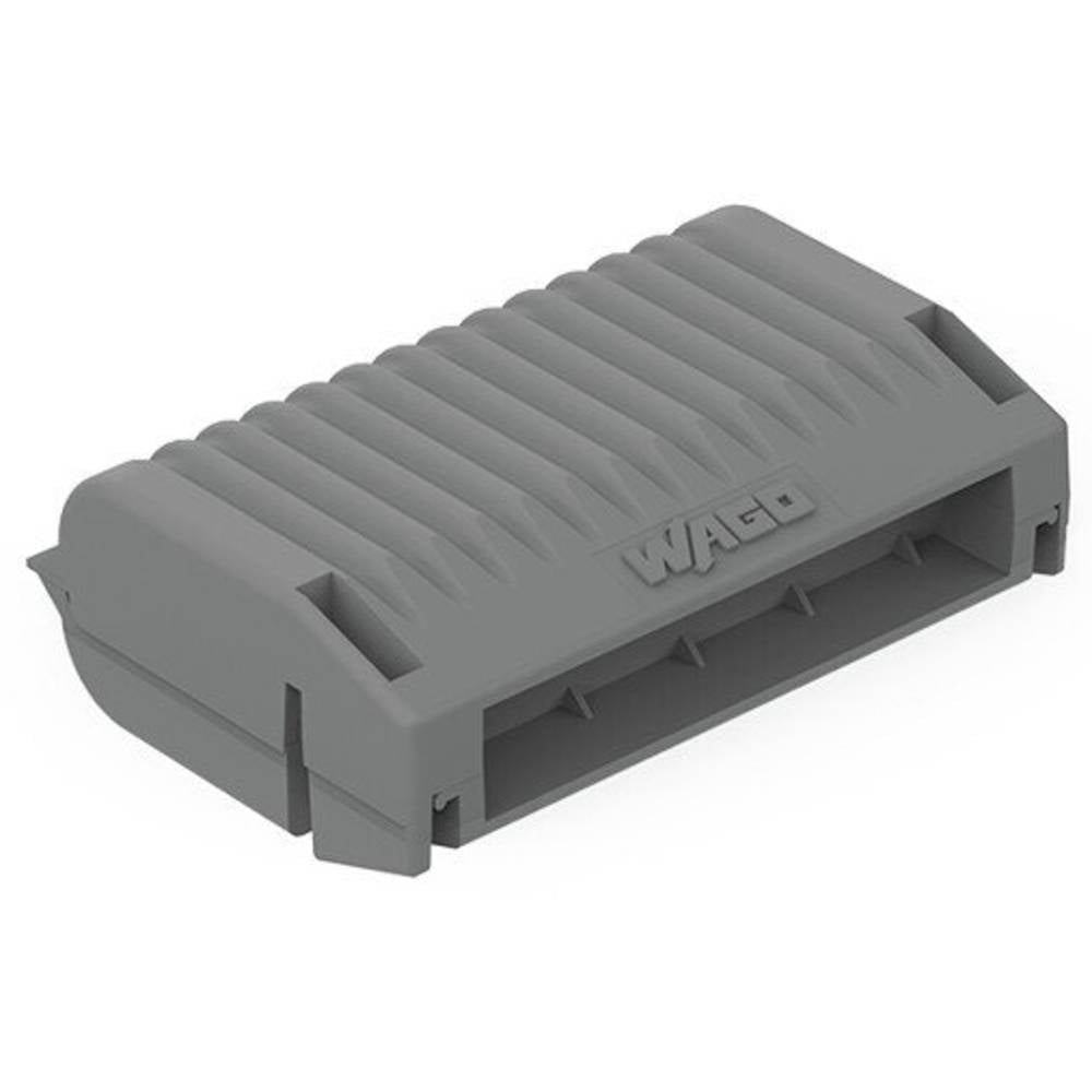 WAGO 207-1433 Gelbox voor verbindingsklemmen Flexibel: - Massief: - 1 stuk(s) Grijs