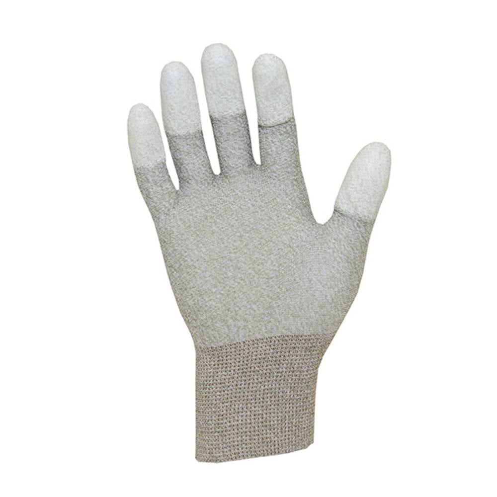 Antistat 109-0038P ESD-handschoen Maat: M Nylon, Koper