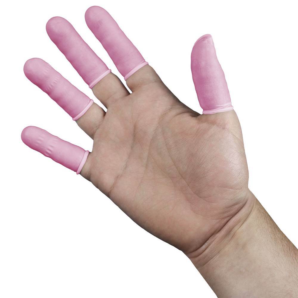 Antistat 600-0618 ESD-Fingerlinge Kleider-Größe: L Latex