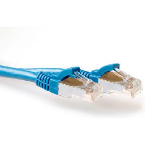 ACT FB6625 SFTP CAT6A Patchkabel Snagless Blauw - 25 meter