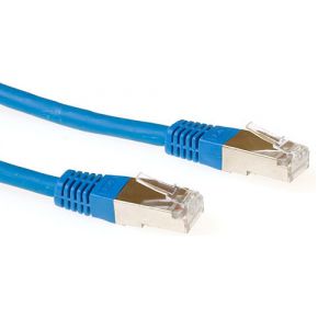 ACT IB5303 LSZH SFTP CAT6A Patchkabel Blauw - 3 meter
