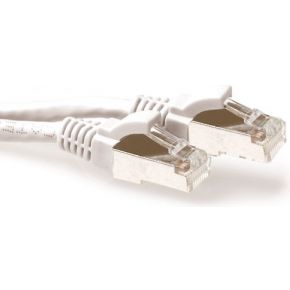 ACT FB7330 LSZH SFTP CAT6A Patchkabel Snagless Wit - 30 meter