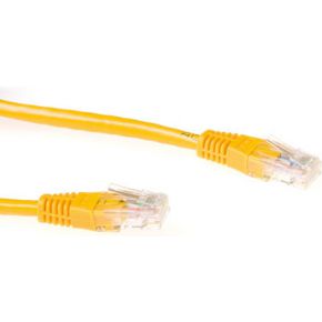 ACT IB4107 U/UTP CAT6A Patchkabel Geel - 7 meter