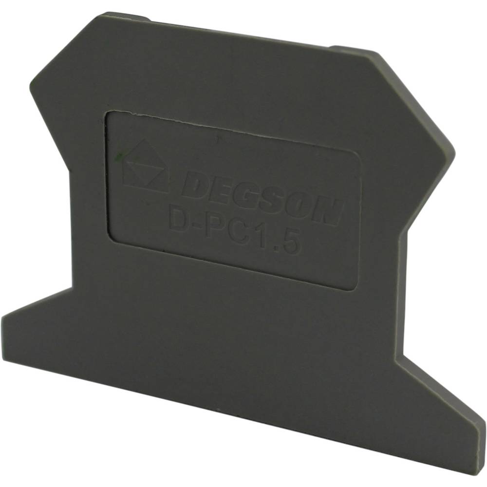 Degson D-PC1.5-01P-11-00AH-200 Afsluittussenplaat Geschikt voor: Serie  PC1.5 Grijs 200 stuk(s)