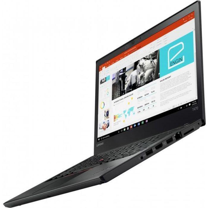 Lenovo ThinkPad T470 14 Core i5 2.4 GHz - SSD 512 GB - 8GB QWERTZ - Duits
