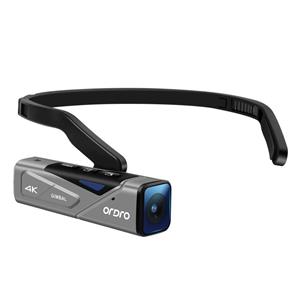Ordro EP7 Head Wearable Digital Camera Camcorder YouTube Vlog Videos 4K 60FPS Hands Free
