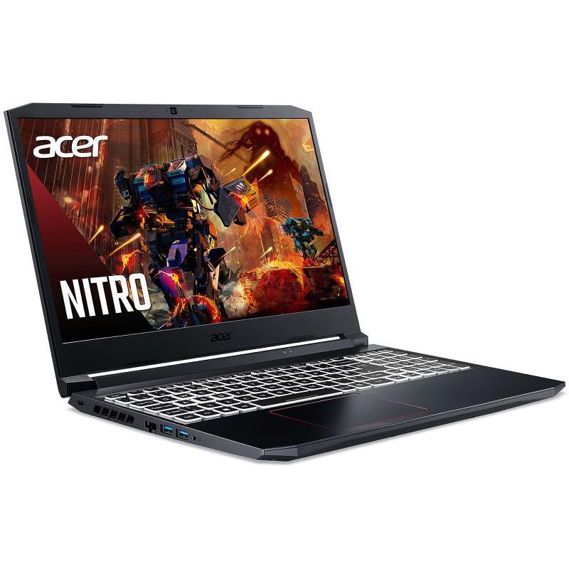 Acer Nitro 5 AN515-55-76WN 15 Core i7 2.6 GHz - SSD 512 GB - 16GB - NVIDIA GeForce RTX 2060 AZERTY - Frans