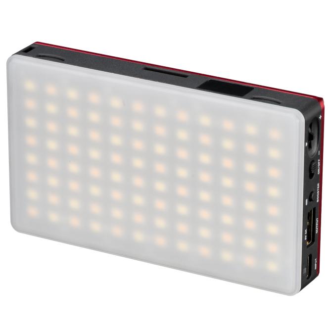 Bresser Pocket LED 9W bi-color continue Verlichting voor het mobiele Gebruik en Smartphone-Fotografie