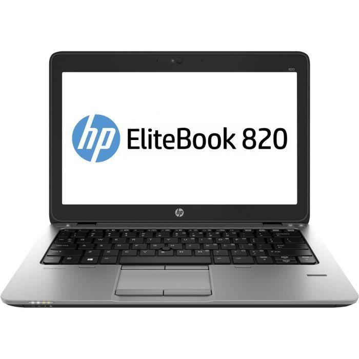 HP EliteBook 820 G2 12 Core i5 2.2 GHz - SSD 180 GB - 8GB AZERTY - Frans