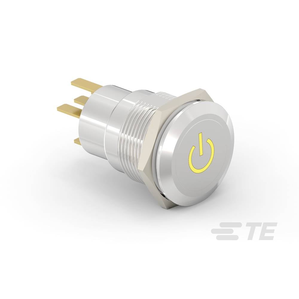 TE Connectivity 3-2213766-0 TE AMP Illuminated Pushbutton Switches 1 stuk(s) Tray