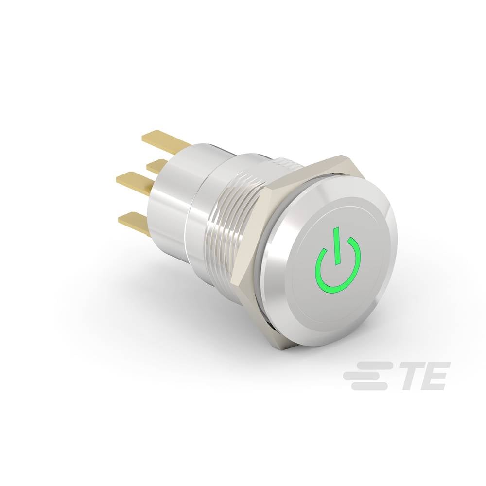 TE Connectivity 7-2213766-4 TE AMP Illuminated Pushbutton Switches 1 stuk(s) Tray