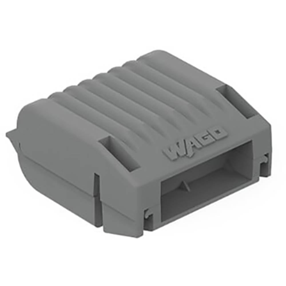 WAGO 207-1431 Gelbox voor verbindingsklemmen Flexibel: - Massief: - 1 stuk(s) Grijs