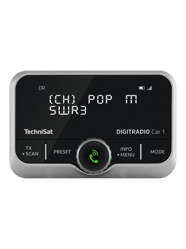 Digitradio Car 1, UKW/DAB+/Bluetooth-Radio-Adapter (0000/3912) - Technisat