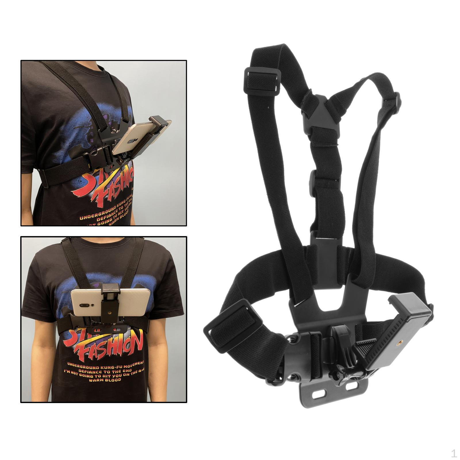 Hobbies mall Camera Holder Adjustable Body Chest Strap Belt Mount Harness