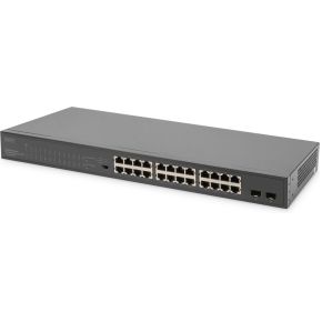 Digitus DN-95348-1 Netwerk switch 24 + 2 poorten 1 GBit/s PoE-functie