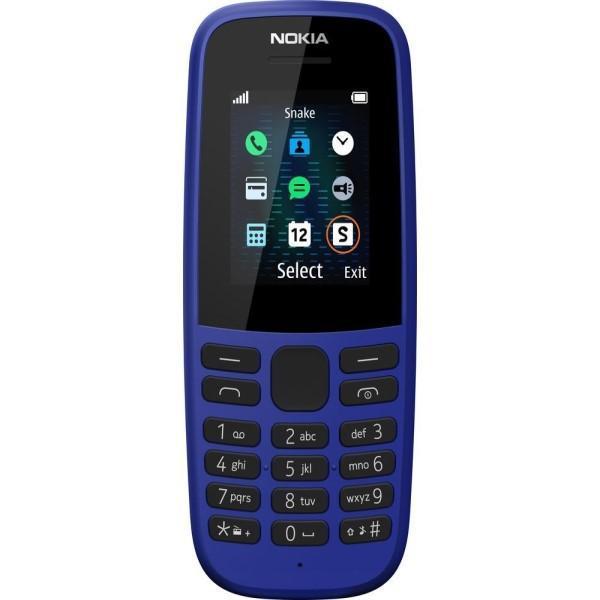 Nokia 105 2019 16GB - Zwart - Simlockvrij - Dual-SIM