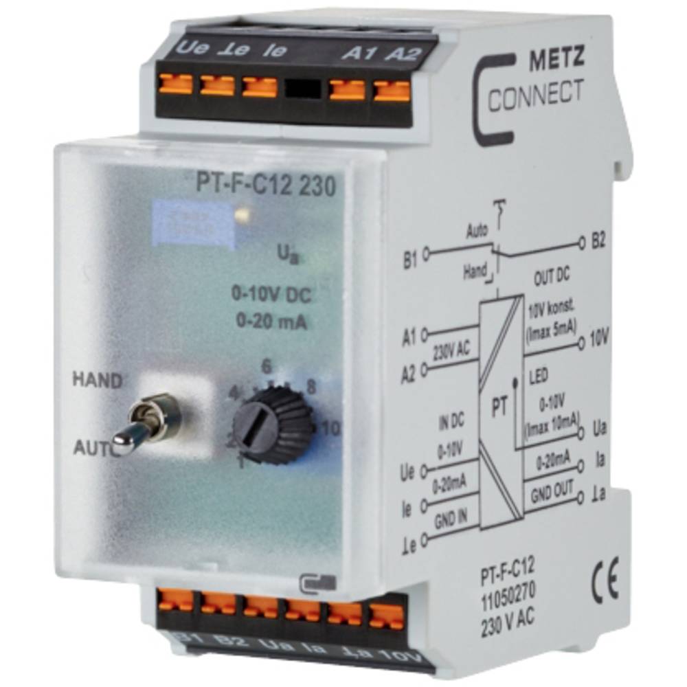 metzconnect Metz Connect PT-F-C12 230V AC 11050270 Signalwandler 1St.