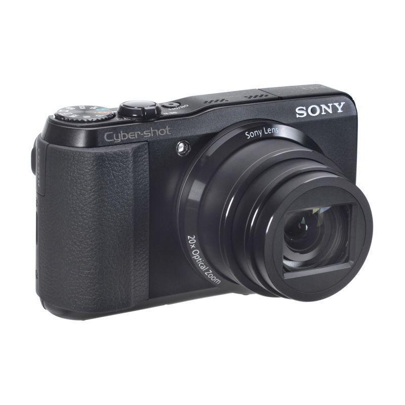 Sony Compactcamera Cyber-shot DSC-HX20V - Zwart +   Lens G 20x Optical Zoom 25–500mm f/3.2-5.8 f/3.2-5.8