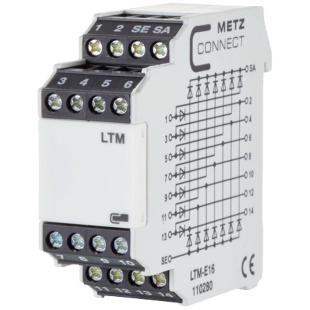 metzconnect Metz Connect Lampentest-Modul 250, 250 V/AC, V/DC (max) LTM-E16 1St.