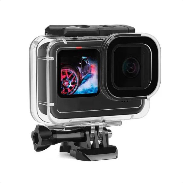 Xiaomi Exclusive 60M Waterproof Case for GoPro Hero  10 9 Black Protective Diving Underwater Housing Shell Cover Red Purple Color Filter