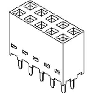 Molex Buchsengehäuse-Platine 901512208
